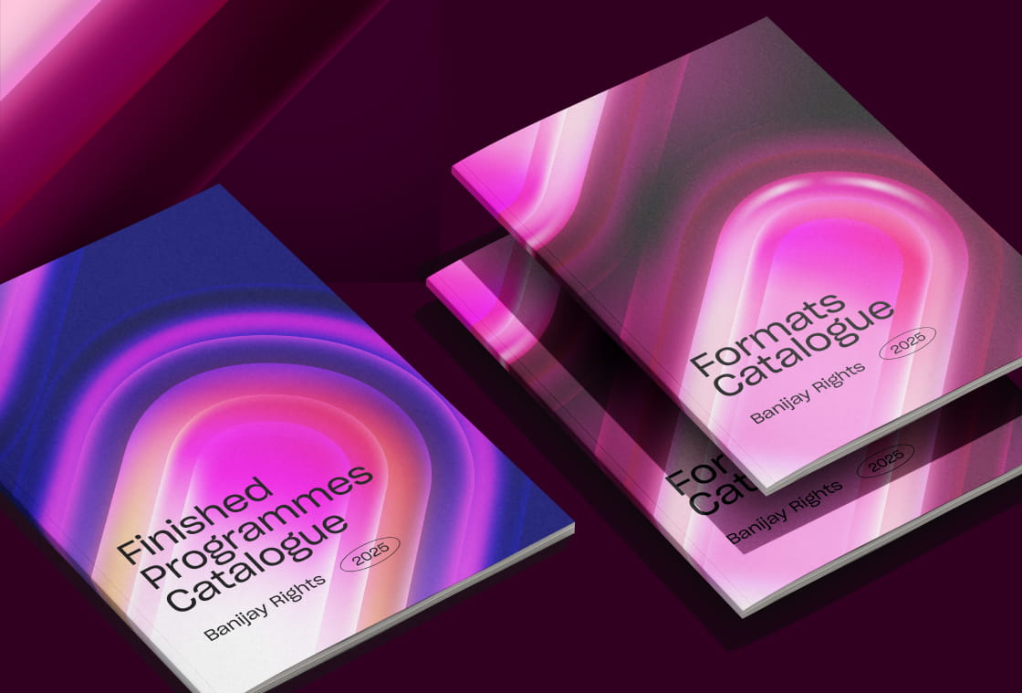 catalogue cover concepts, finished programmes, formats