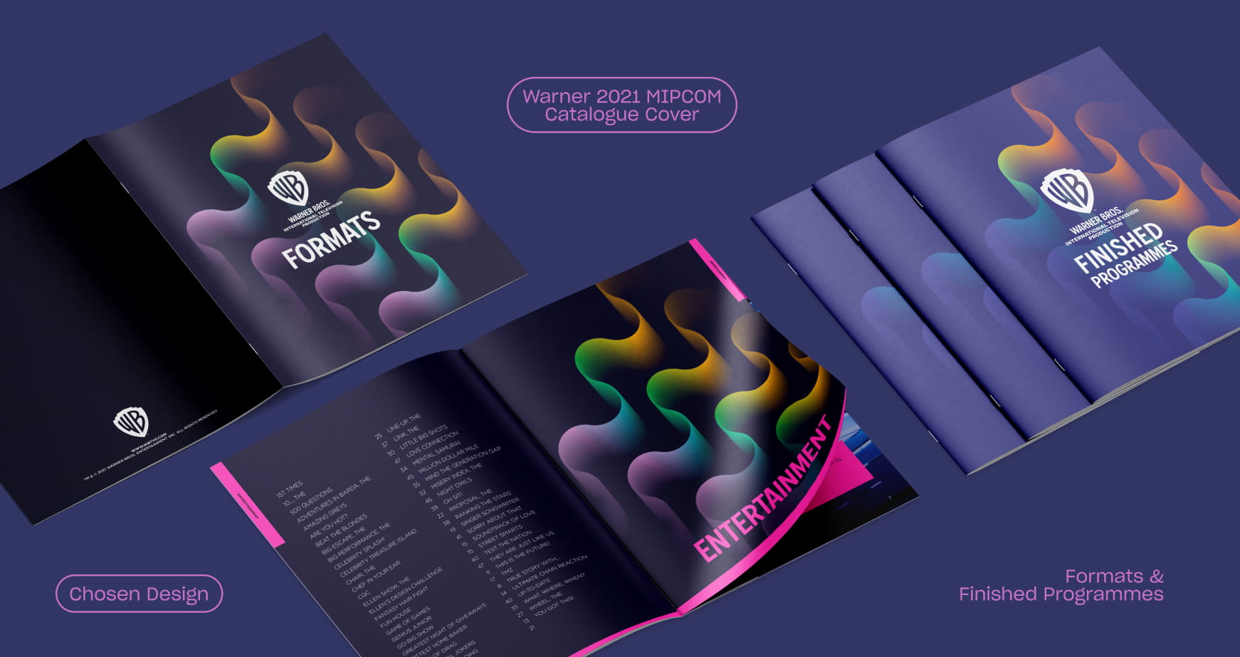 catalogue cover concepts, layouts, spreads